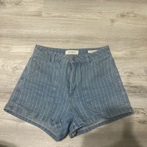pacsun utility striped short